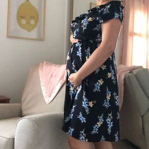 Floral Maternity Dress
